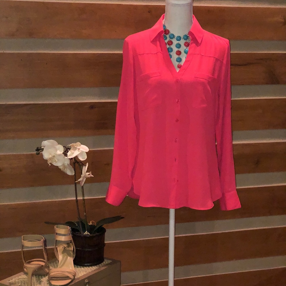 Express The Portofino Utility Blouse